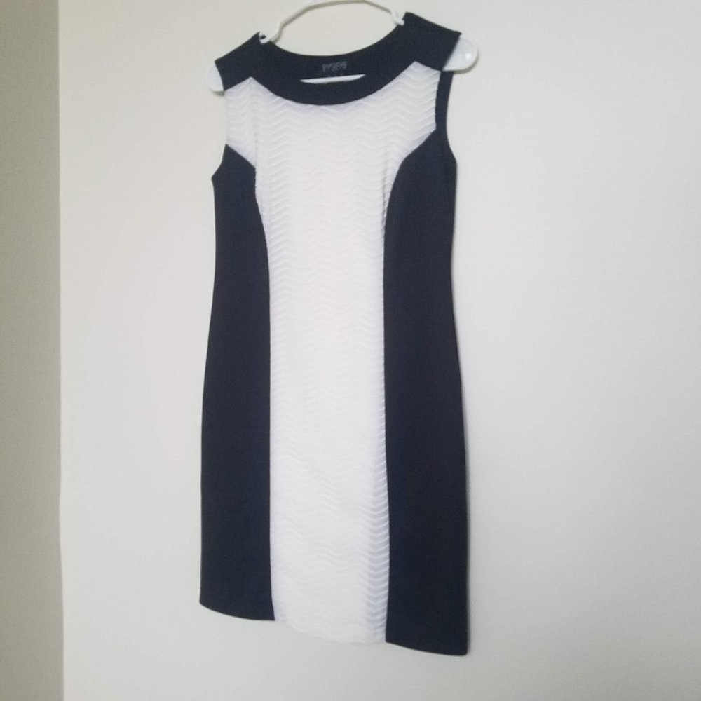 NWOT Enfocus Studio | Black and White Shift Dress